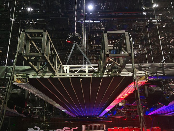 舞臺電動葫蘆吊裝桁架